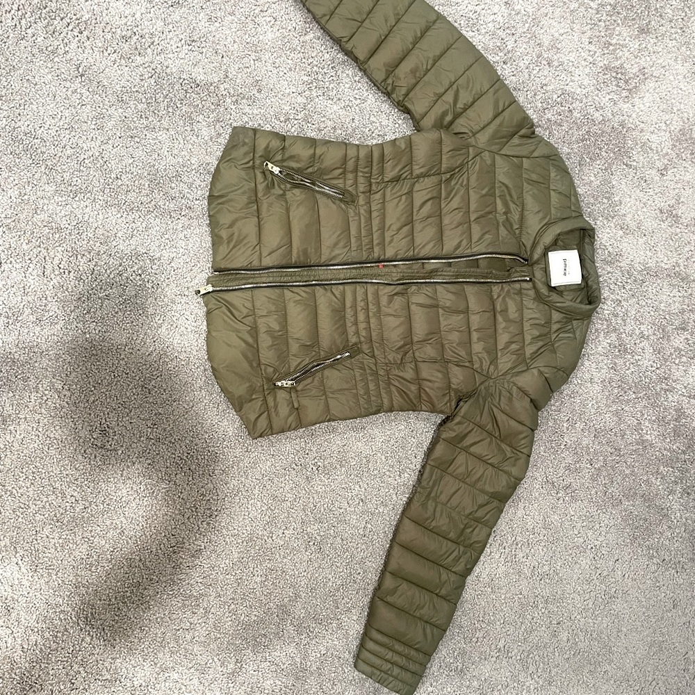 Olive Throw Jacket - image 1